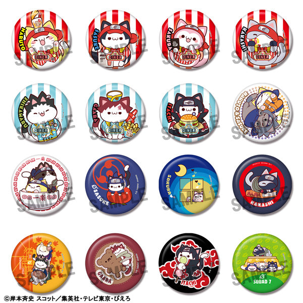 BOX販売]MEGA CAT PROJECT NARUTO-ナルト- ニャルト！ 缶バッジ