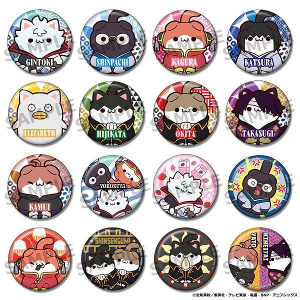 [BOX販売]MEGA CAT PROJECT 銀魂 にゃん魂！ニャーニャーニャーニャー缶バッジコレクション -16個入りBOX-