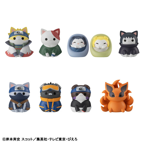 [BOX販売]MEGA CAT PROJECT NARUTO -ナルト- 疾風伝 ニャルト！少しむかしむかしの 木ノ葉隠れの里だってばよ！ -8個入りBOX-