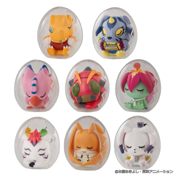 [BOX販売]MEGA EGG FIGURE デジモンアドベンチャー おやすみデジコレ！ -8個入りBOX-