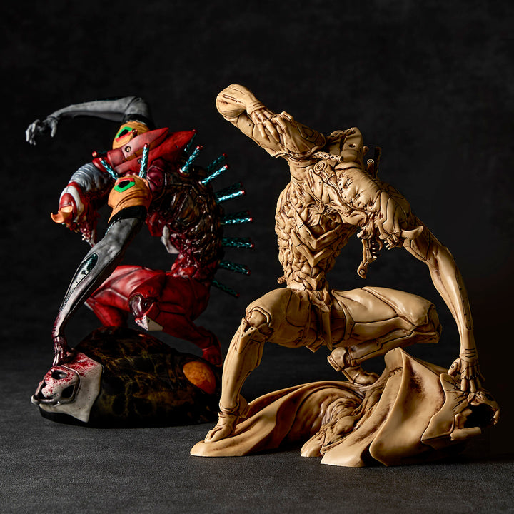 ARTPLA SCULPTURE WORKS エヴァンゲリオン2号機獣化第2形態ザ・ビースト “ジオフロント血戦” ベージュカラーVer.