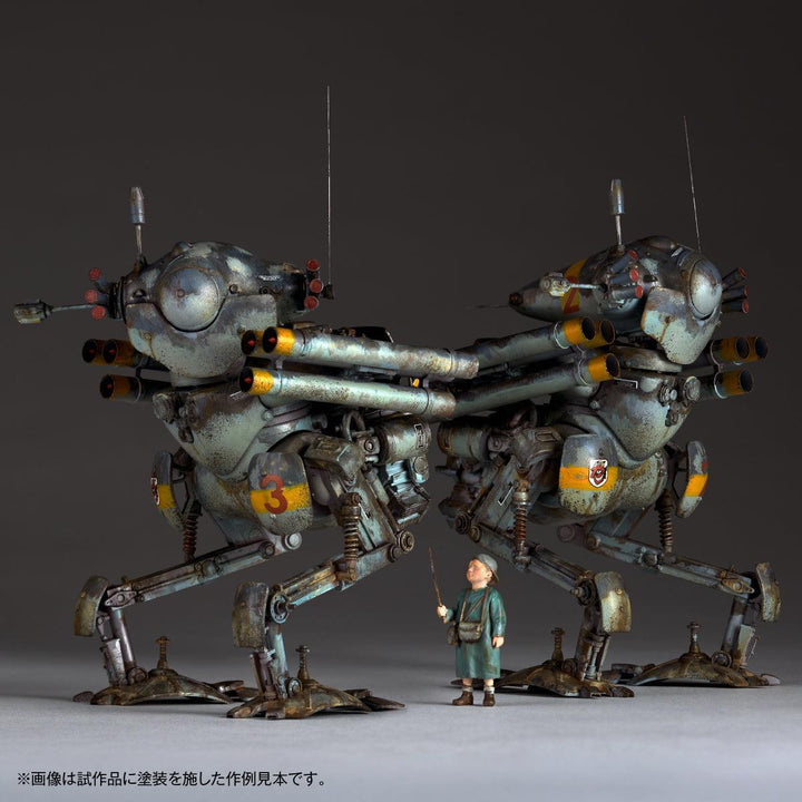 ARTPLA マシーネンクリーガー 陸戦ガンス（2機セット）＆エディ・アムゼル 1/35スケール
