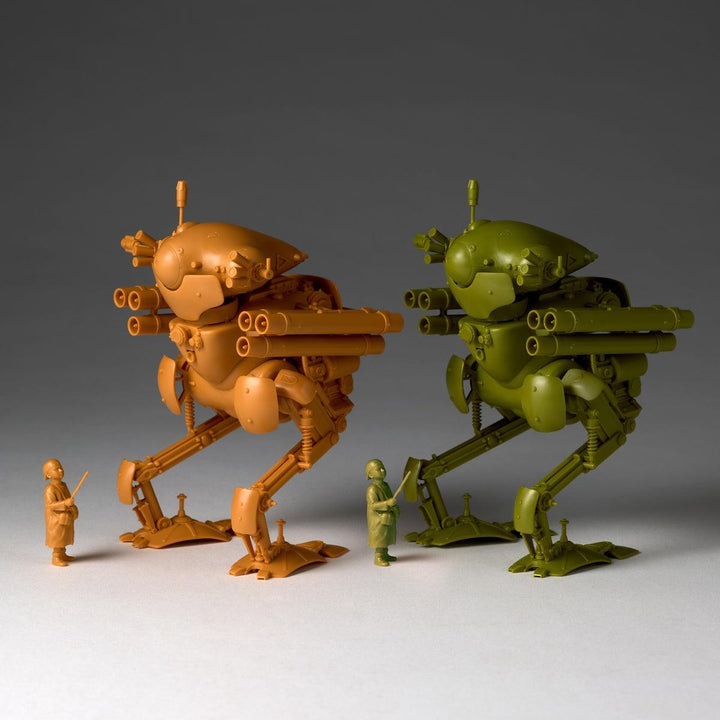 ARTPLA マシーネンクリーガー 陸戦ガンス（2機セット）＆エディ・アムゼル 1/35スケール