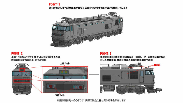 7195 EF510-300形