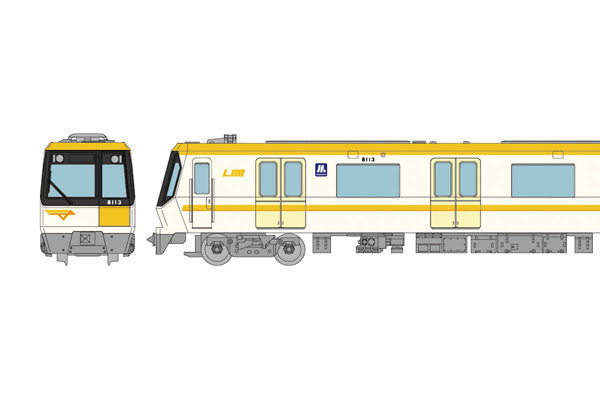 リニア地下鉄道コレクション Ｏｓａｋａ Ｍｅｔｒｏ８０系
（今里筋線・１３編成）４両セットＡ