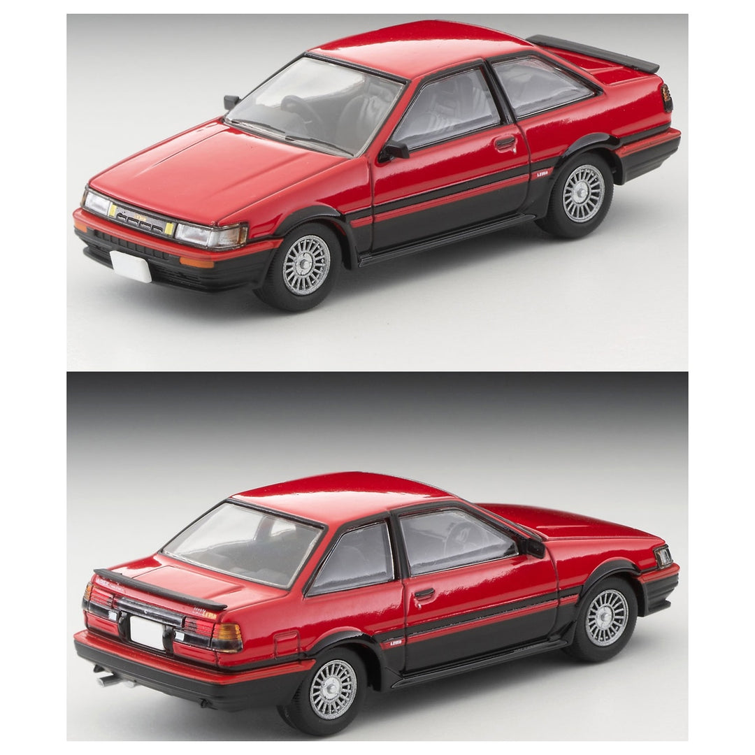 1/64 トミカリミテッドヴィンテージ LV-N304a トヨタ カローラレビン 2ドア GT-APEX 85年式(赤/黒)