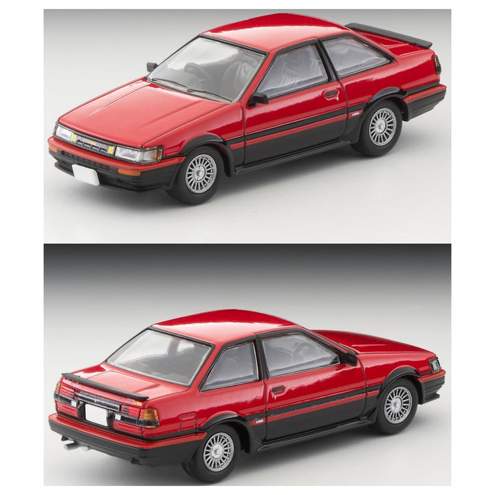 1/64 トミカリミテッドヴィンテージ LV-N304a トヨタ カローラレビン 2ドア GT-APEX 85年式(赤/黒)