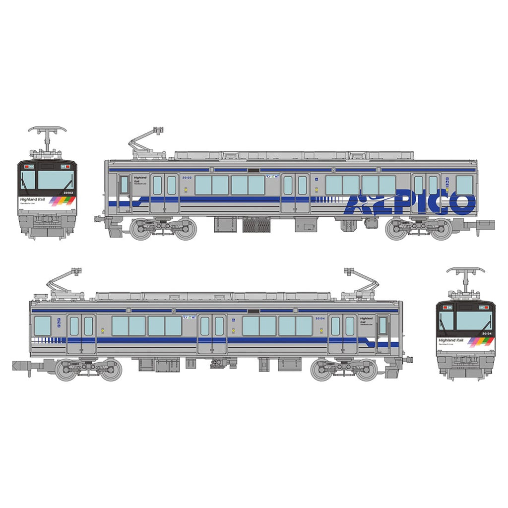 鉄道コレクション
　アルピコ交通上高地線２０１００形　２両セット