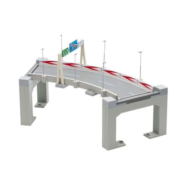 トミカラマ ヴィンテージ11a 高速道路(カーブA) 1/64スケールミニカー