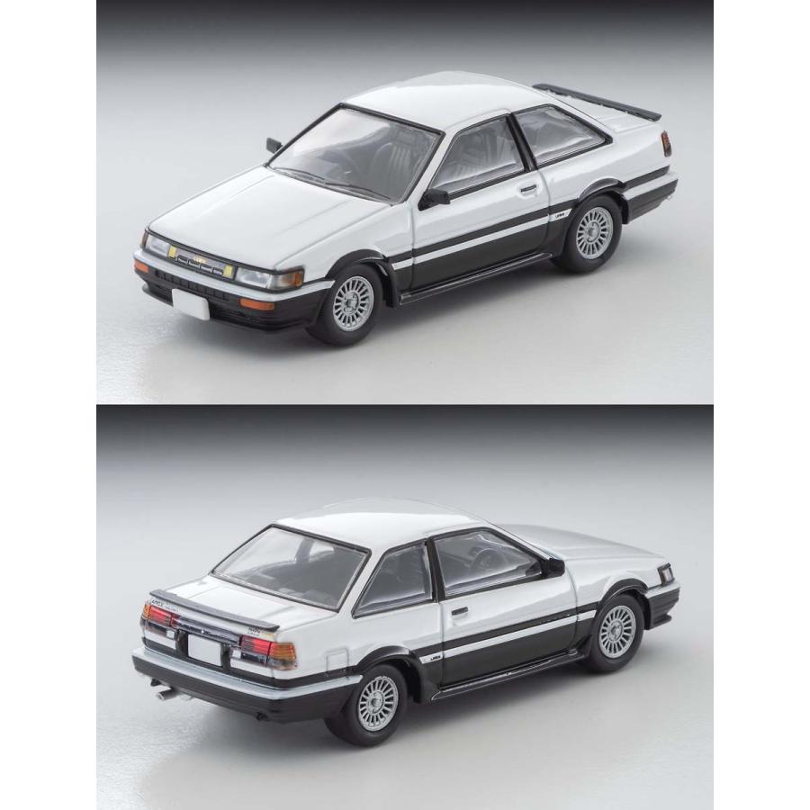 1/64 トミカリミテッドヴィンテージ NEO LV-N304c トヨタ カローラレビン 2ドア GT-APEX 85年式(白/黒)