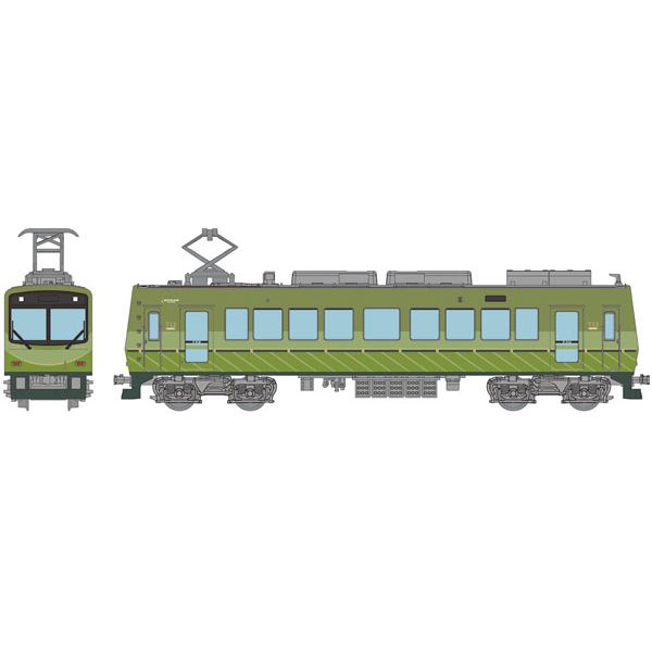 鉄道コレクション叡山電車700系 リニューアル712号車 (緑)