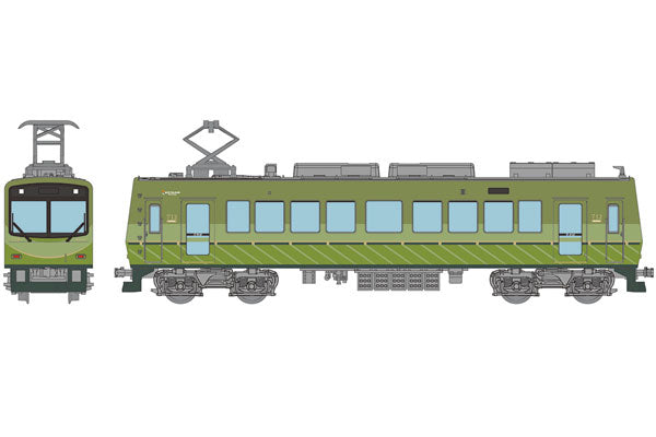 鉄道コレクション叡山電車700系 リニューアル712号車 (緑)