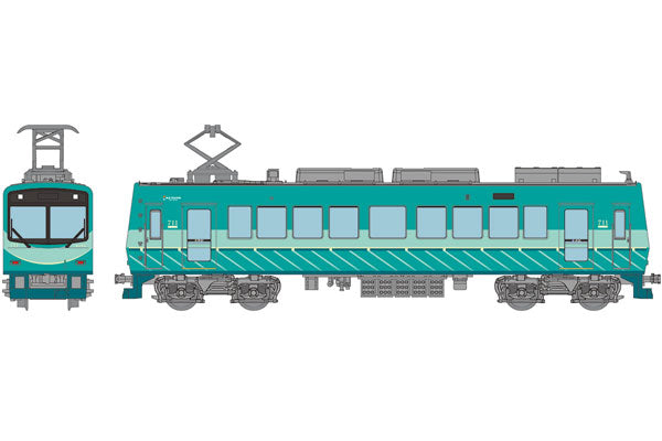 鉄道コレクション叡山電車700系 リニューアル711号車 (緑)