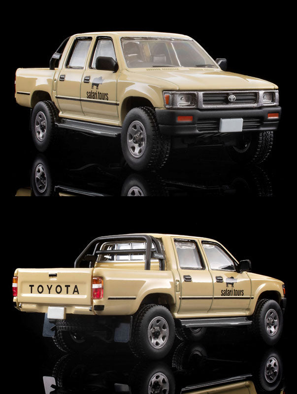 1/64 海洋堂×トミカリミテッド ヴィンテージ ジオコレ64 #カースナップ29a サファリ2 (トヨタ ハイラックス4WDピックアップ ダブルキャブ付属)