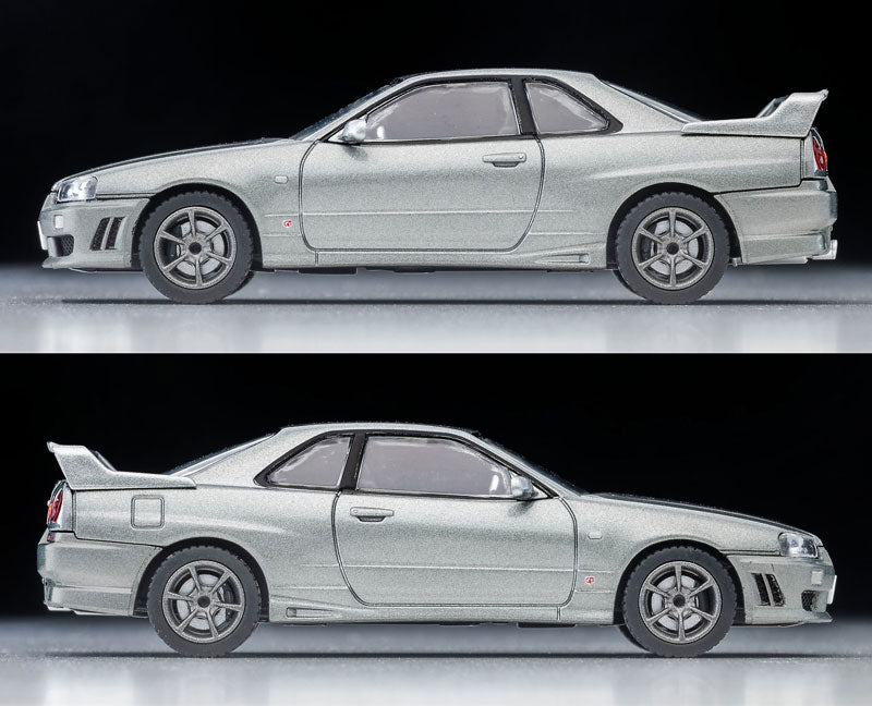 1/64 トミカリミテッドヴィンテージ NEO LV-N353a 日産 スカイライン 2ドアスポーツクーペ 25GT TURBO オプションパーツ付(銀) 2000年式