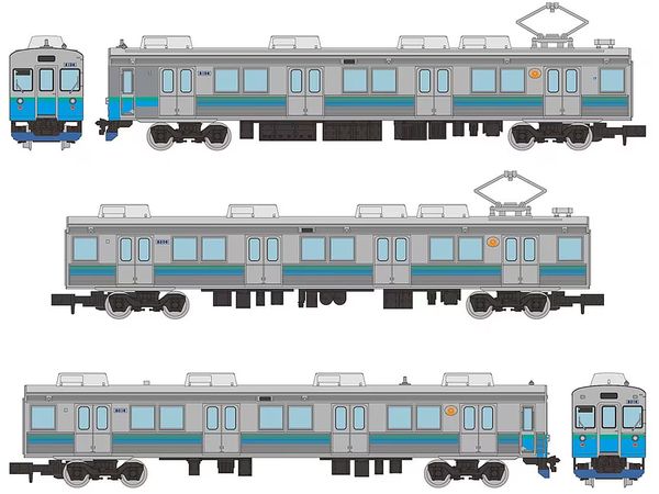 鉄道コレクション伊豆急行8000系(TA-6編成)3両セットE