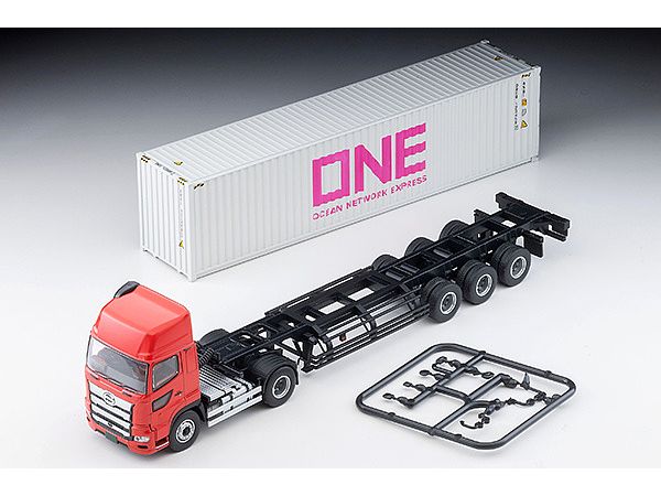 1/64 トミカリミテッドヴィンテージ NEO LV-N292d 日野プロフィア 40ft海上コンテナトレーラ (東邦車輛TC36H1C34)オーシャンネットワークエクスプレス グレーコンテナ