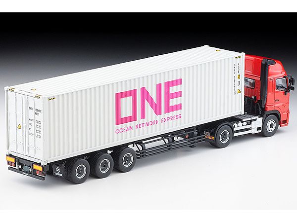 1/64 トミカリミテッドヴィンテージ NEO LV-N292d 日野プロフィア 40ft海上コンテナトレーラ (東邦車輛TC36H1C34)オーシャンネットワークエクスプレス グレーコンテナ