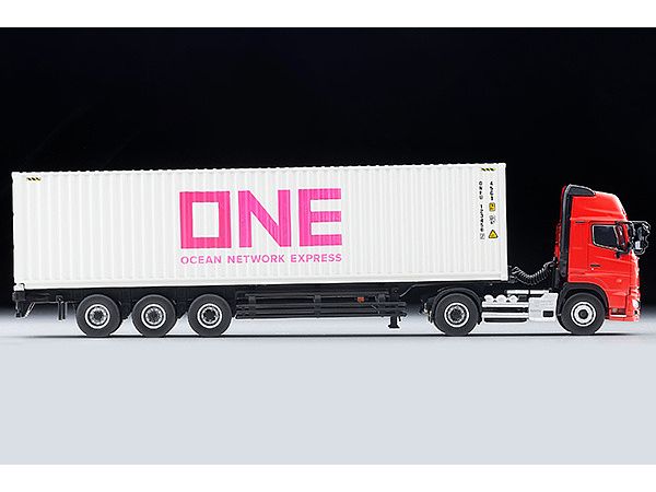 1/64 トミカリミテッドヴィンテージ NEO LV-N292d 日野プロフィア 40ft海上コンテナトレーラ (東邦車輛TC36H1C34)オーシャンネットワークエクスプレス グレーコンテナ