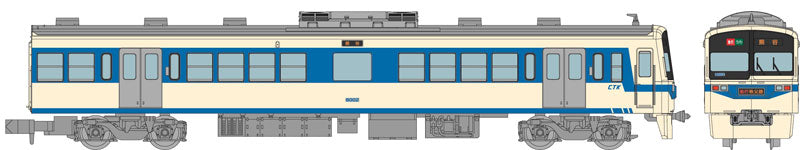 秩父鉄道6000系急行秩父路3両セット