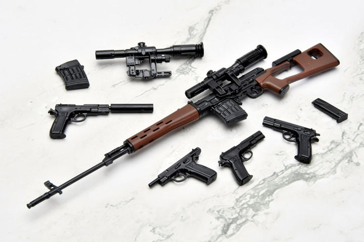 1/12 リトルアーモリー [LA-GG02]ガンスリンガー・ガール リコ SVD・Cz75タイプ