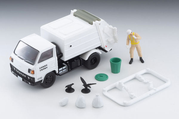 1/64 トミカリミテッドヴィンテージ NEO LV-N343b 三菱フソウ キャンター 清掃車 (白) フィギュア付