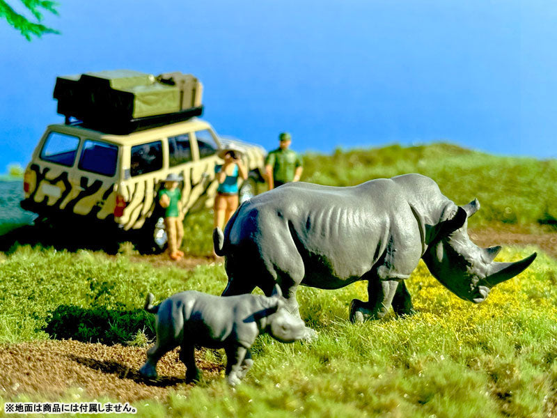 1/64 ジオコレ64 海洋堂×トミカリミテッド ヴィンテージ ジオコレ64 #カースナップ31a サファリ3 (トヨタ ランドクルーザー60付属)