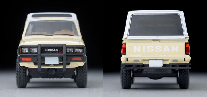 1/64 ジオコレ64 海洋堂×トミカリミテッド ヴィンテージ ジオコレ64 #カースナップ32a サファリ4 (ニッサン トラック 4×4 キングキャブ付属)
