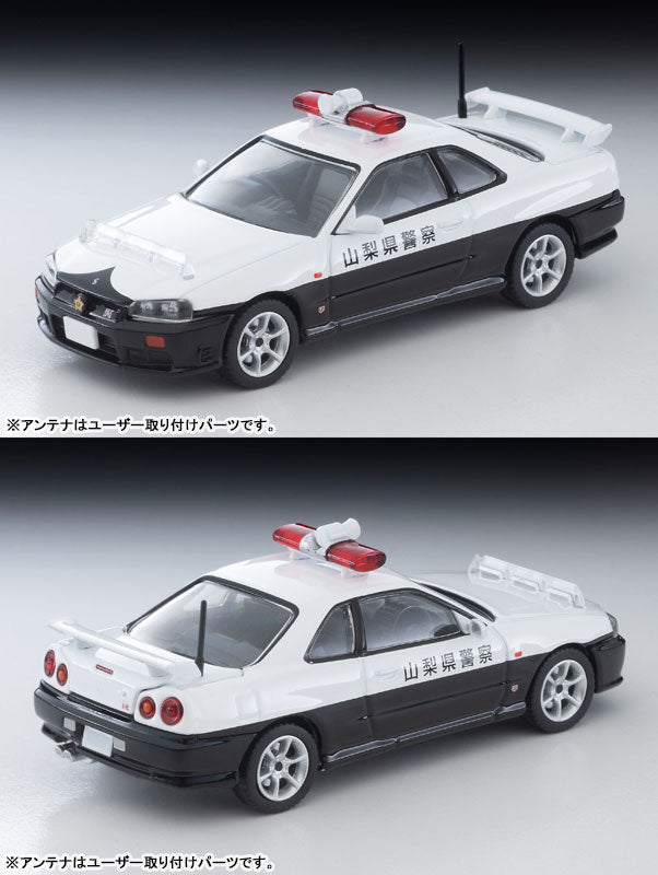 1/64 トミカリミテッドヴィンテージ NEO LV-N366a 日産 スカイライン 2ドア スポーツクーペ 25GT TURBO パトロールカー(山梨県警察)