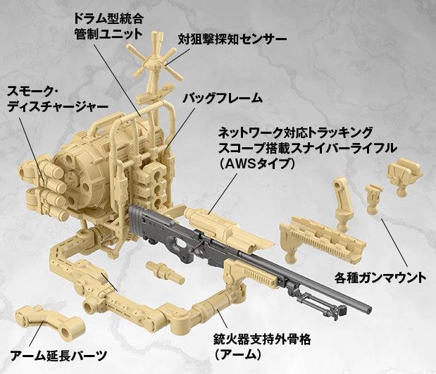 1/12 リトルアーモリー [LA-MD04]メガミデバイス装備セット スナイパーA