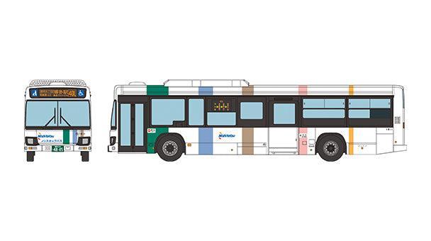 バスコレ走行システム基本セットA5＜いすゞ エルガ西日本鉄道仕様＞