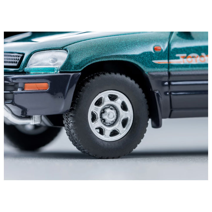 1/64 トミカリミテッドヴィンテージ NEO LV-N354d トヨタ RAV4J V (緑/ グレー)95年式