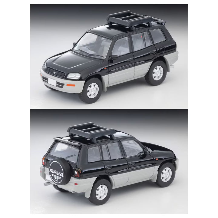 1/64 トミカリミテッドヴィンテージ NEO LV-N354e トヨタ RAV4J V エクストラツートーンパッケージ (黒/銀) 96年式
