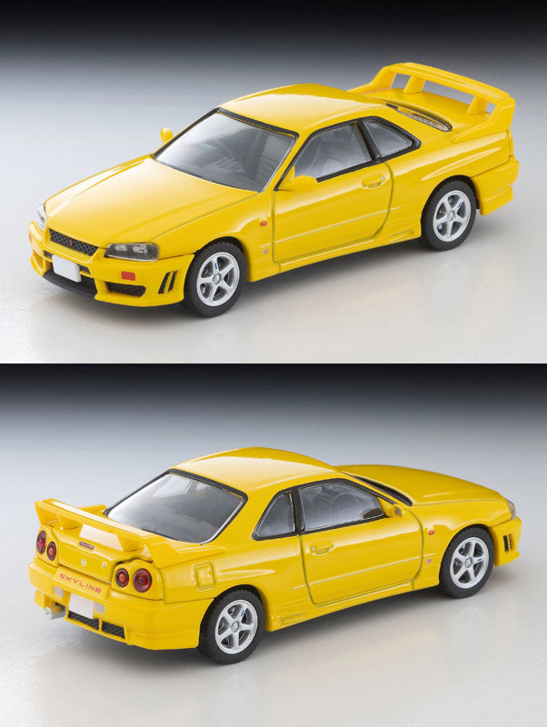 1/64 トミカリミテッドヴィンテージ NEO LV-N365a 日産 スカイライン 2ドア スポーツクーペ 25GT TURBO オプションパーツ付(黄) 98年式