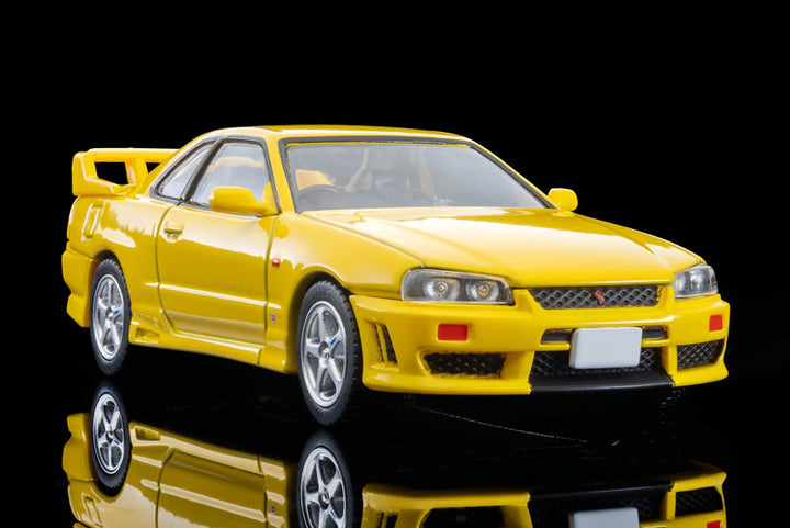 1/64 トミカリミテッドヴィンテージ NEO LV-N365a 日産 スカイライン 2ドア スポーツクーペ 25GT TURBO オプションパーツ付(黄) 98年式