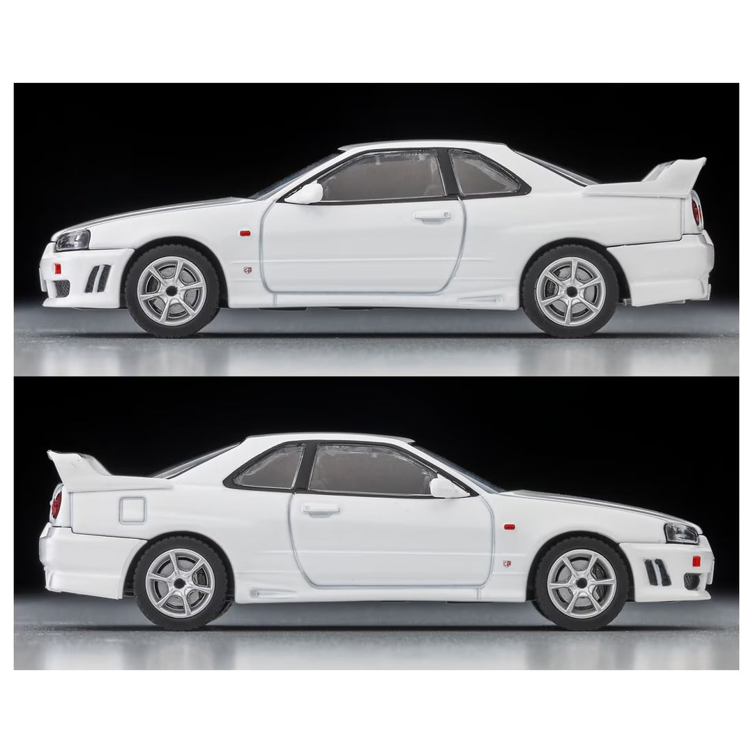 1/64 トミカリミテッドヴィンテージ NEO LV-N365b 日産 スカイライン 2ドアスポーツクーペ 25GT TURBO オプションパーツ付 (白) 1998年式