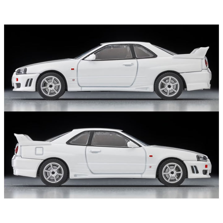 1/64 トミカリミテッドヴィンテージ NEO LV-N365b 日産 スカイライン 2ドアスポーツクーペ 25GT TURBO オプションパーツ付 (白) 1998年式