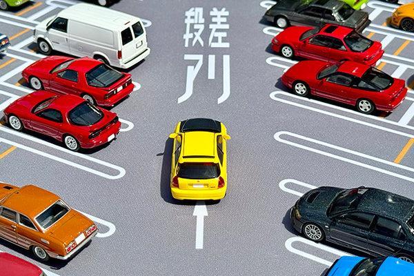 1/64 トミカラマヴィンテージ トミカラマ ヴィンテージ15a 大黒パーキングエリア マットD (TLV-N ホンダ シビック タイプR付属)