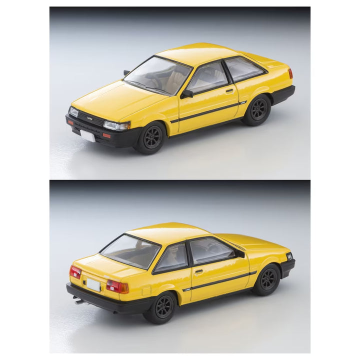 1/64 トミカリミテッドヴィンテージ NEO LV-N284f トヨタ カローラ レビン 2ドア GT RSワタナベホイール装着車(黄)83年式