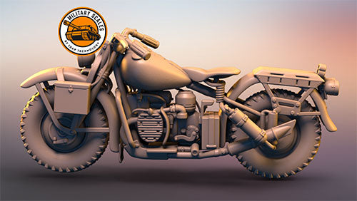1/48 米・ハーレーダビットソンXA軍用バイク – SOOTANG HOBBY