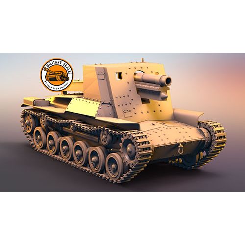 1/72 日・四式十五糎自走砲ホロ