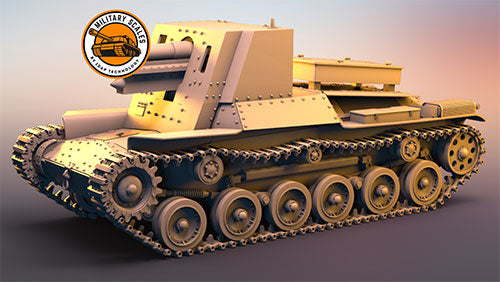 1/72 日・四式十五糎自走砲ホロ