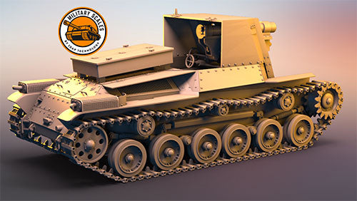 1/72 日・四式十五糎自走砲ホロ