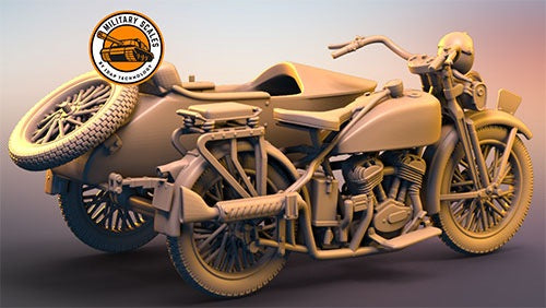 1/48 日・陸王97式軍用バイク・サイドカー – SOOTANG HOBBY