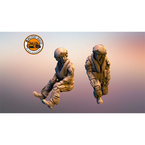 1/72 英･現用パイロットセットNo.1･2体