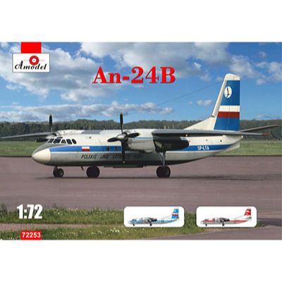 1/144 アントノフAn-24Bコーク双発旅客機