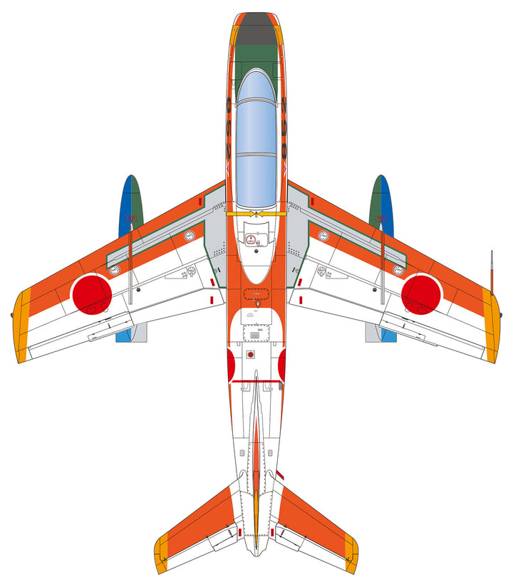 1/72 航空自衛隊 T-1B ジェット練習機 小牧 T-1 ファイナル (863号機)