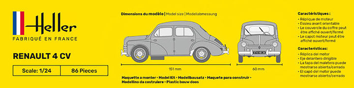 1/24 ルノー 4 CV