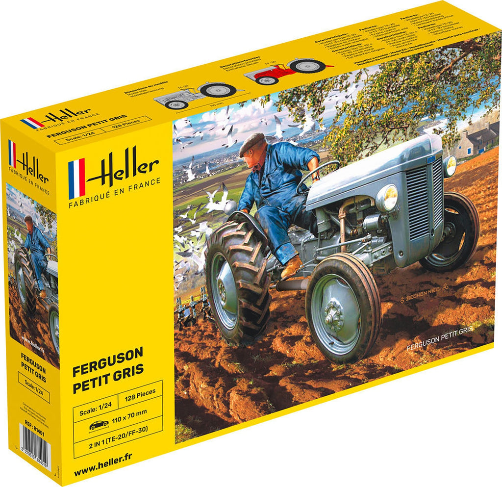 Heller(エレール) ファーガソン プチ グリ トラクター 1/24スケール 未塗装組立キット