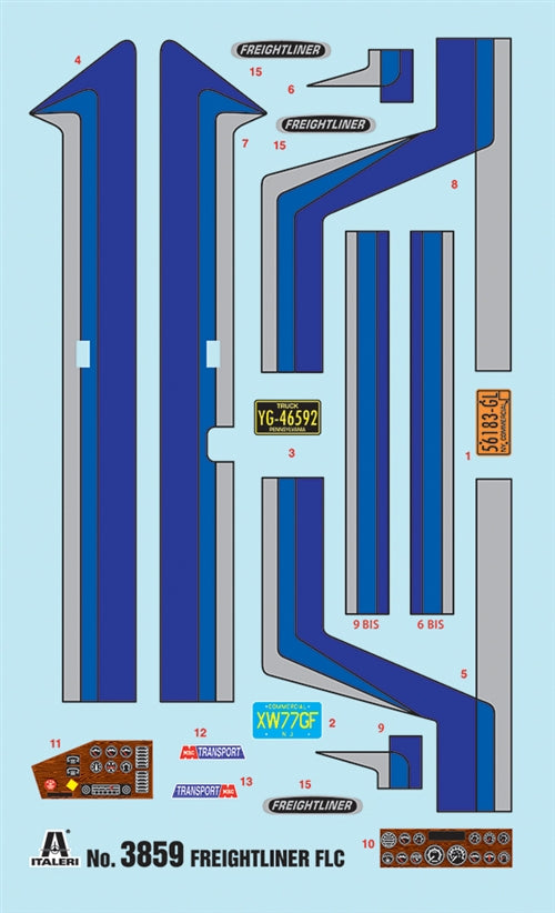1/24 フレイトライナー FLC トラクターヘッド